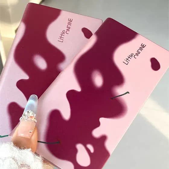 Little Austin Red Fruit Reverie Paleta de sombras de oito cores Série de frutas vermelhas Natural de longa duração à pro