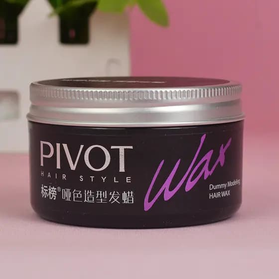 Publicidade Matte Styling Wax Men Matte Hair Mud Fragrância de estilo de longa duração Natural Fofo Estilo de cabelo 70g