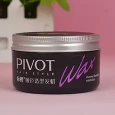 Publicidade Matte Styling Wax Men Matte Hair Mud Fragrância de estilo de longa duração Natural Fofo Estilo de cabelo 70g