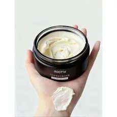 R ROOTH [Óleo Melting com Creme!]Creme de veludo com óleo de rosa de ébano, uma lata grande!Hidratante Nutritivo