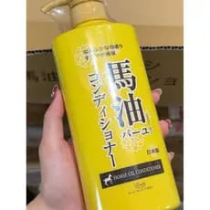 LOSHI Hokkaido Horse Oil Condicionador 600ml Hidratante Reparador de Cabelo