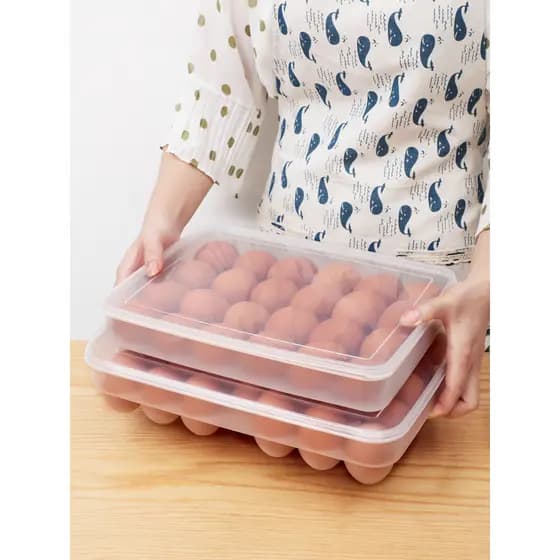 Caixa de armazenamento de ovos de plástico à prova de choque