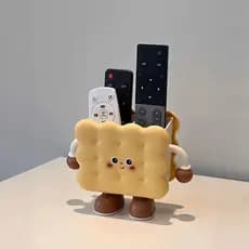 Biscoito caixa de armazenamento de controle remoto Desktop entrada armazenamento pequenos artigos diversos arrumado boni