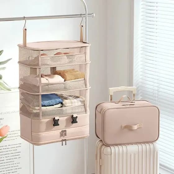 Saco de armazenamento de roupas de viagem saco de armazenamento de negócios viagem Hotel pendurado saco de viagem