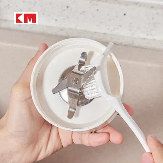 Escova de limpeza de lâmina de máquina de suplemento alimentar Escova de pescoço longo Escova de duas cabeças Escova de