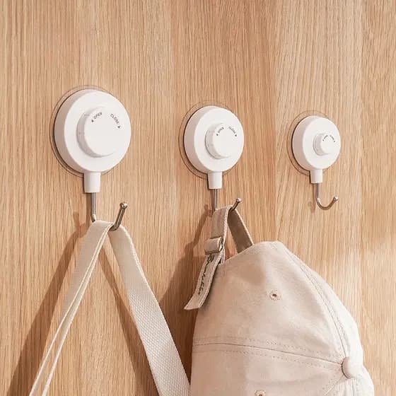Gancho pegajoso estilo japonês, gancho pegajoso para parede de cozinha, sem perfuração, sem marcação, Viscose forte atrá