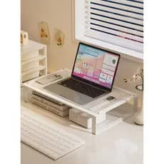 Suporte de computador notebook rack elevado suspenso rack de resfriamento desktop jogo notebook suporte rack desktop com