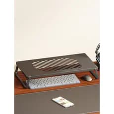 Suporte para Laptop Suporte para rack de churrasco Radiador de aumento de mesa Suporte portátil dobrável Prateleira Vert