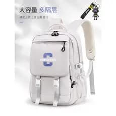 Mochila masculina mochila grande capacidade bolsa de computador feminino estudantes do ensino médio estudantes universit