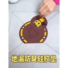 Dreno de chão desodorante Silicone esteira toalete esgoto Universal dreno de chão capa banheiro Anti-Odor novo estilo ca