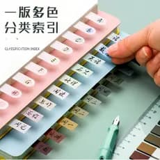 Morandi Color Sticky Notes Índice Adesivos Etiqueta Adesivos Transparentes Tiras Pequenas Índice de Folhas Soltas Classi