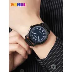 Momento beleza relógio masculino à prova dwaterproof água relógio de quartzo simples versão coreana estudante cinto reló