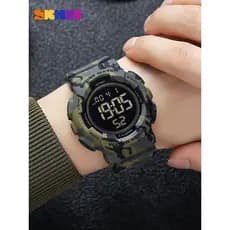 Momento beleza 2023 novo estilo relógio esportivo masculino multifuncional à prova dwaterproof água luminosa ao ar livre