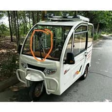 Limpador para idosos Haibao, alongado, totalmente fechado, osso, tira de borracha Universal, triciclo elétrico, lâmina d