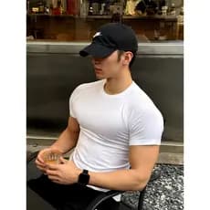 SMVP tubarão sem costura Jacquard Formal ombro esportes camiseta gelo seda legal sentimento de secagem rápida correndo F