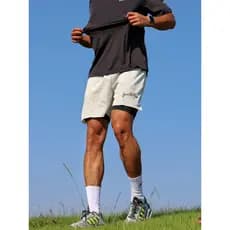 BKCXZICE Icebreaker Shorts esportivos americanos verão respirável de secagem rápida calças soltas para corrida Fitness c