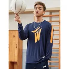 Curry basquete terno de treinamento de manga comprida moletom esportivo masculino pista e campo roupas de secagem rápida