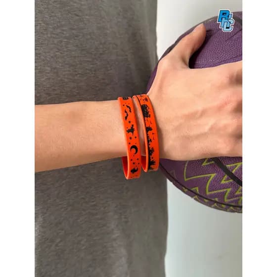 Icebreaker Original Halloween cor combinando Street Wear pulseira de Silicone das mulheres dos homens casais estilo um p