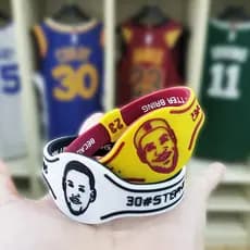 Pulseira de Silicone de basquete James Collector's Edition Curry Edição Limitada Irving Edição Comemorativa Harden Mesmo