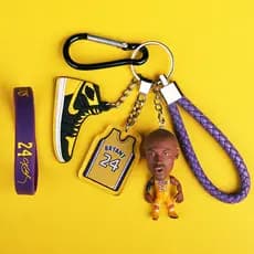 Chaveiro de basquete pingente James boneca Curry boneca Kobe figura presente de aniversário periféricos para meninos mul
