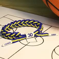 Pulseira de cadarço Curry Kobe James Durant Leonard Irving Pulseira esportiva Pulseira ajustável de basquete