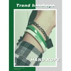 Pulseira de borracha Street Wear esportes pulseira de Silicone das mulheres dos homens casal pulseira ins simples pulsei