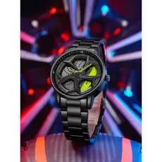 Lamborghini Wheel Watch Masculino Mecânico Top Dez Tempos de Moda para Correr Novo Conceito Marca rs7 Blade