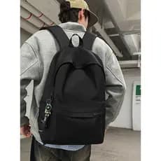 2026 outono inverno novo estilo simples mochila de grande capacidade mochila leve masculina estudante na moda mochila Co