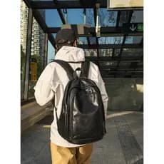 Mochila masculina 2026 novo estilo estudante classe mochila outono inverno Retro Casual mochila de grande capacidade est