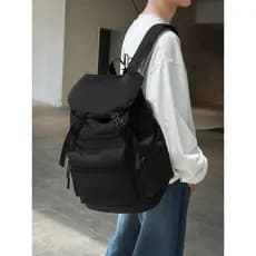 Mochila estilo funcional ao ar livre, masculina, feminina, grande capacidade, à prova d'água, bolsa de viagem, estudante