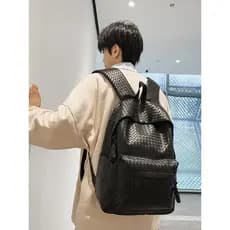 Nicho outono novo estilo mochila simples de grande capacidade de alto valor 2026 All-match ins estudante classe mochila