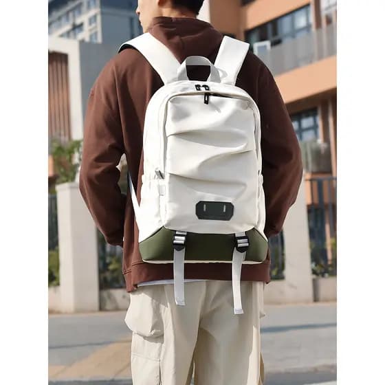 Mochila masculina 2025 novo estilo Street Wear mochila de viagem de grande capacidade outono inverno estudante universit