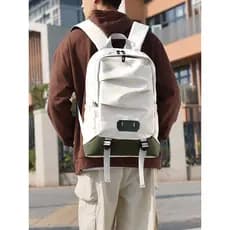 Mochila masculina 2025 novo estilo Street Wear mochila de viagem de grande capacidade outono inverno estudante universit