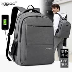 Mochila masculina de negócios à prova d'água para computador, mochila feminina para estudantes do ensino médio, estudant