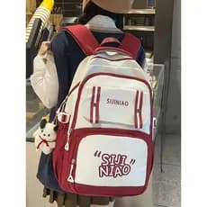 Meninas mochilas escolares estudantes do ensino médio reduzir carga cume proteção mochilas de grande capacidade feminino