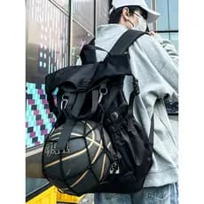 Motocicleta equitação saco de escola mochila à prova dwaterproof água esportes basquete treinamento mochila saco armazen