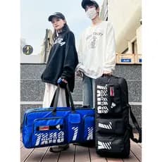 Novo estilo saco de Badminton ombro retangular saco generoso grande capacidade portátil saco de tênis das mulheres dos h