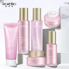 Yunyantang Aminoácido Combinação de Cuidados com a Pele Hidratante Hidratante Loção Iluminadora Creme de Limpeza Facial