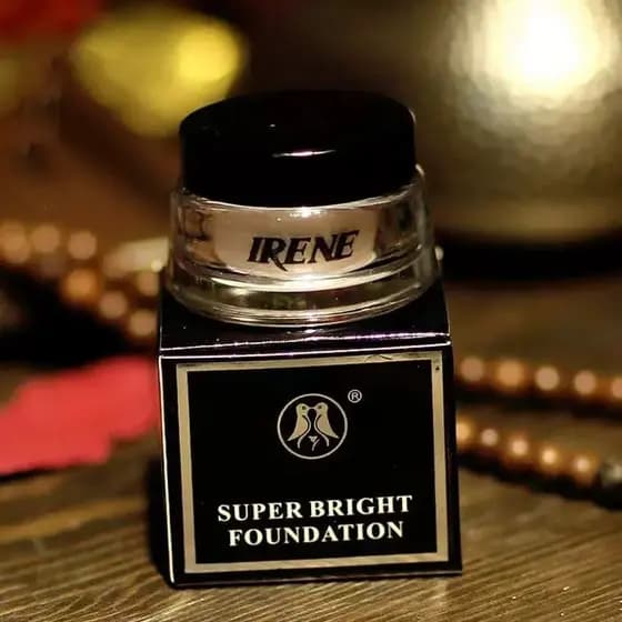 Irene brilho fundação creme 10g hidratante corretivo delicado fundação creme corretivo iluminando poros invisíveis