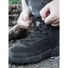 Botas de combate ultraleves masculinas ventilador do exército primavera gancho do exército tático deserto marinho novo l