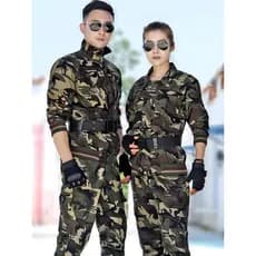 Roupas camufladas terno masculino High-End puro algodão estiramento resistente ao desgaste roupas de treinamento resiste