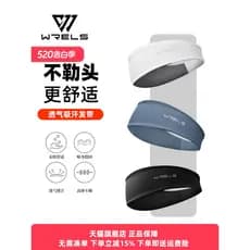 WRELS Yoga esportes faixa de cabelo larga feminino absorvente de suor correndo basquete Fitness masculino suor banda de