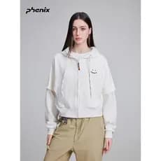 +fenix Phoenix Outdoor Casual Jacket Mulheres 2026SS Novo Estilo Com Capuz Jaqueta De Malha De Lã Antibacteriana