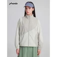 Phenix Phoenix Jaqueta esportiva ao ar livre feminina 2026SS primavera verão costura jaqueta Casual funcional Top