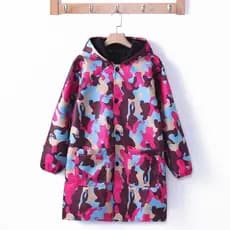 Blusa de lã feminina inverno novo estilo exterior Wear Workwear moda cozinha à prova dwaterproof água adulto estilo long