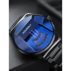 HOURLY Relógio Masculino Dinâmico Tempo-caminhada Motocicleta Relógio Masculino Influenciador Transfronteiriço À Prova D