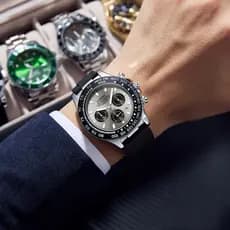 Relógio mecânico masculino automático marca suíça na moda à prova dwaterproof água High-End relógio masculino relógio de