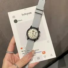 Exame de serviço Civil relógio dedicado estudante do ensino médio Retro simples Premium à prova dwaterproof água calendá
