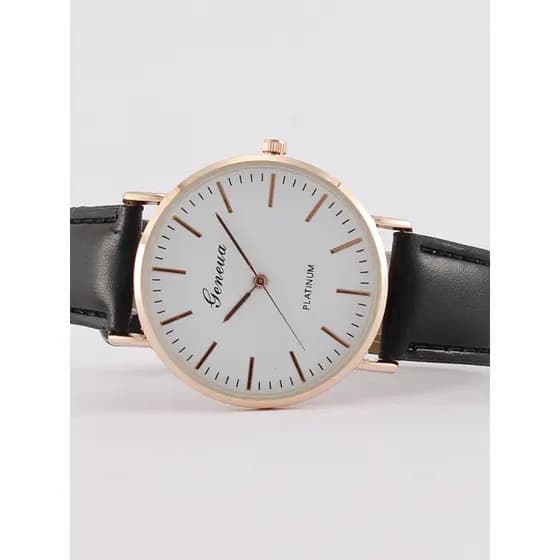 Ultra-fino simples cinto relógio masculino na moda relógio de pulso estudante negócios Casual relógio de quartzo genebra