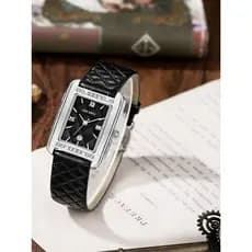 Senhoras relógio Tik Tok venda quente à prova dwaterproof água relógio de quartzo Retro moda decoração relógio quadrado